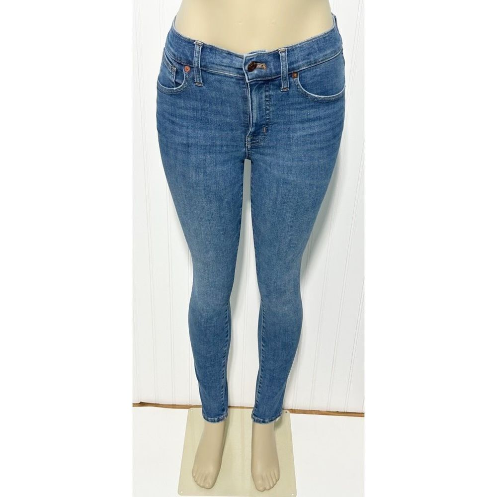 Madewell Women's 9” Mid-Rise Skinny Denim Jeans‎ Pendale Wash Blue 24